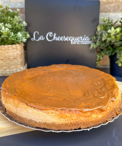 TARTA DE QUESO DULCE DE LECHE